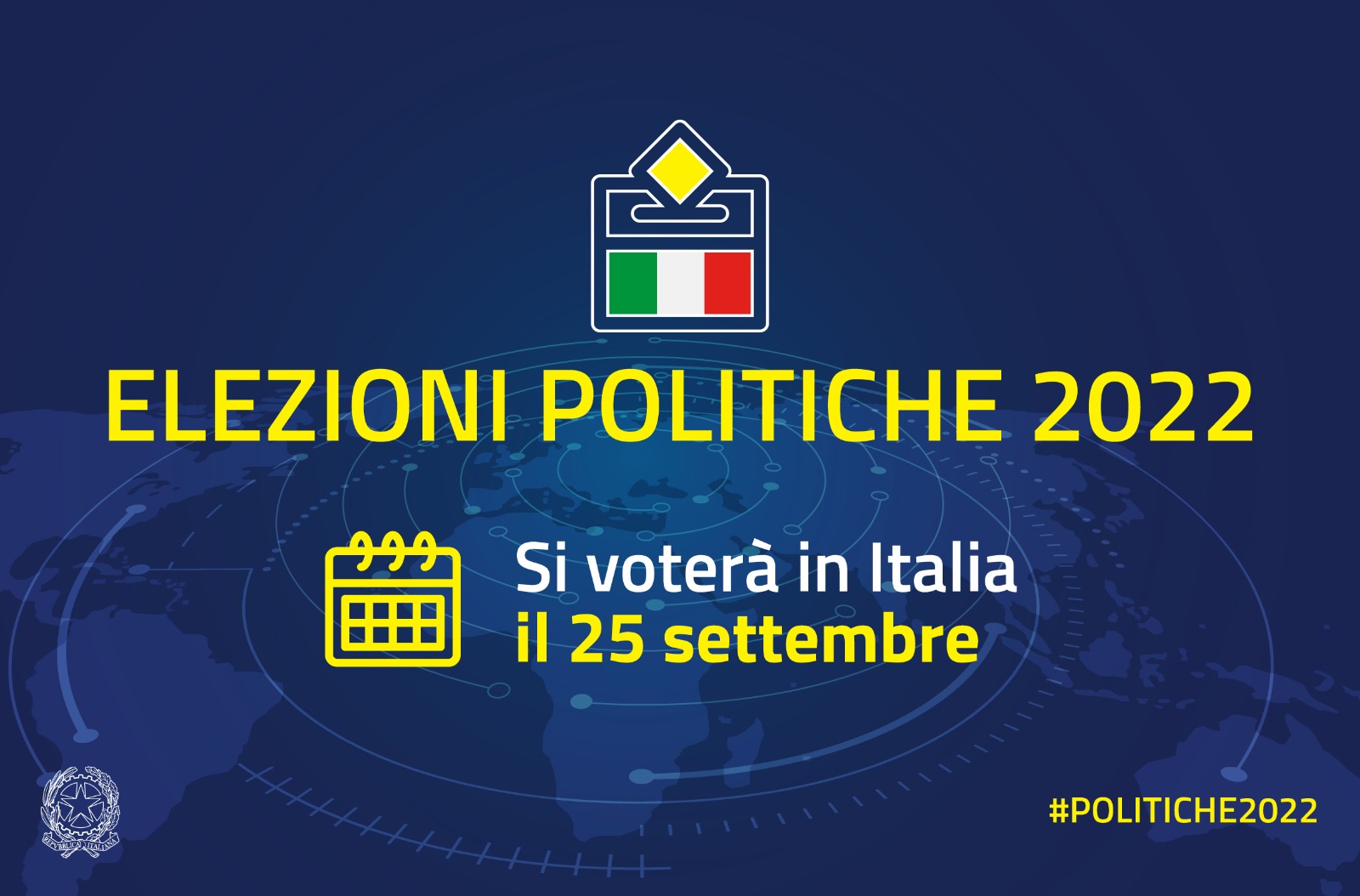 ELEZIONI POLITICHE 25 SETTEMBRE 2022